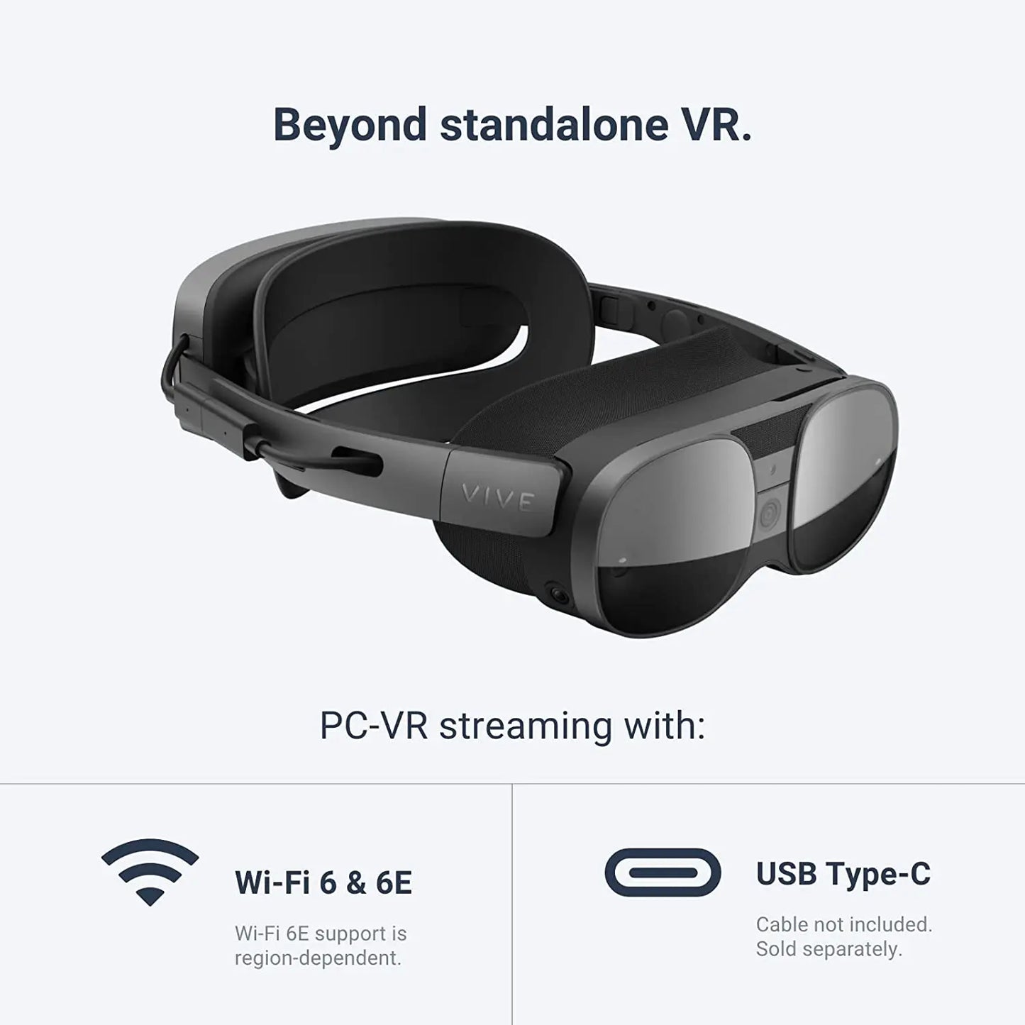 All-in-one VIVE XR Elite VR headset