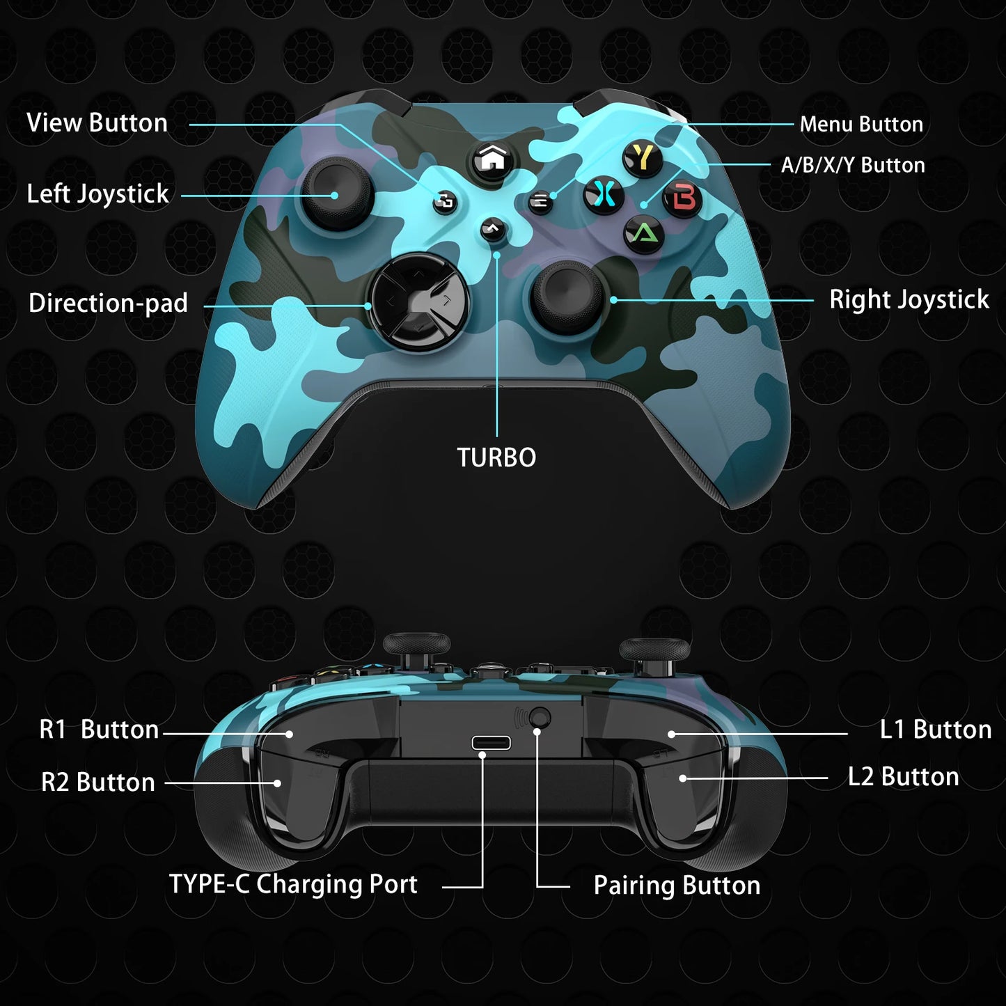WiFi Wireless Controller for Xbox Series X Xbox