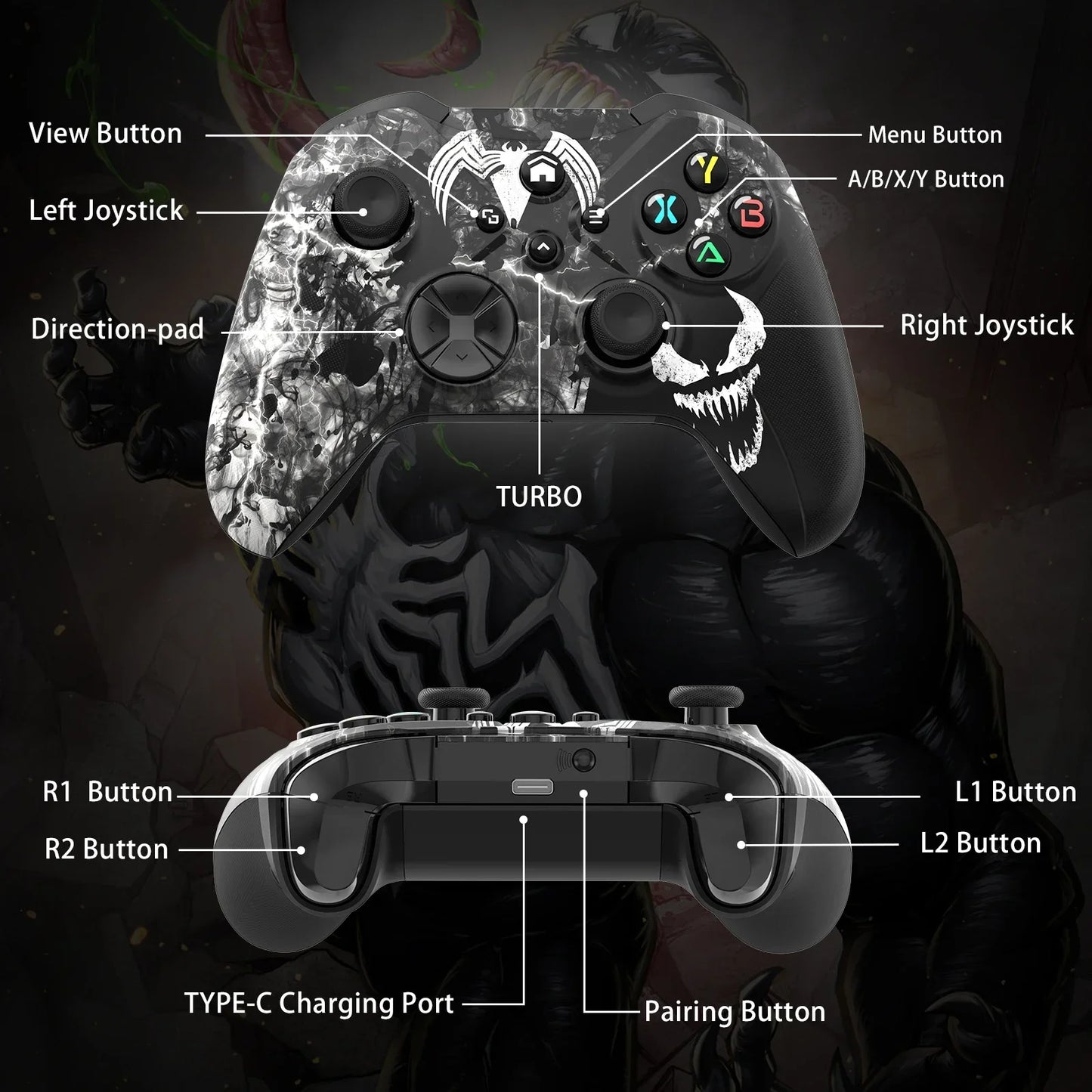 Wireless Controller for Xbox One/SERIES/S/X