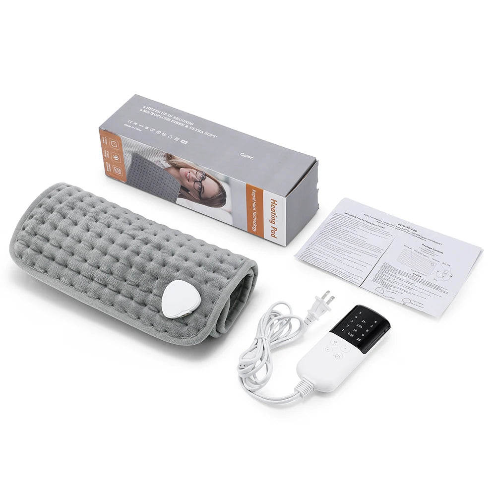 60x30CM 10 levels Electric Heating Pad Massager for Body Abdomen Back Winter Warmer Blanket Thermal Massage Mat Heat Waistcoat